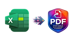 excel to pdf picture